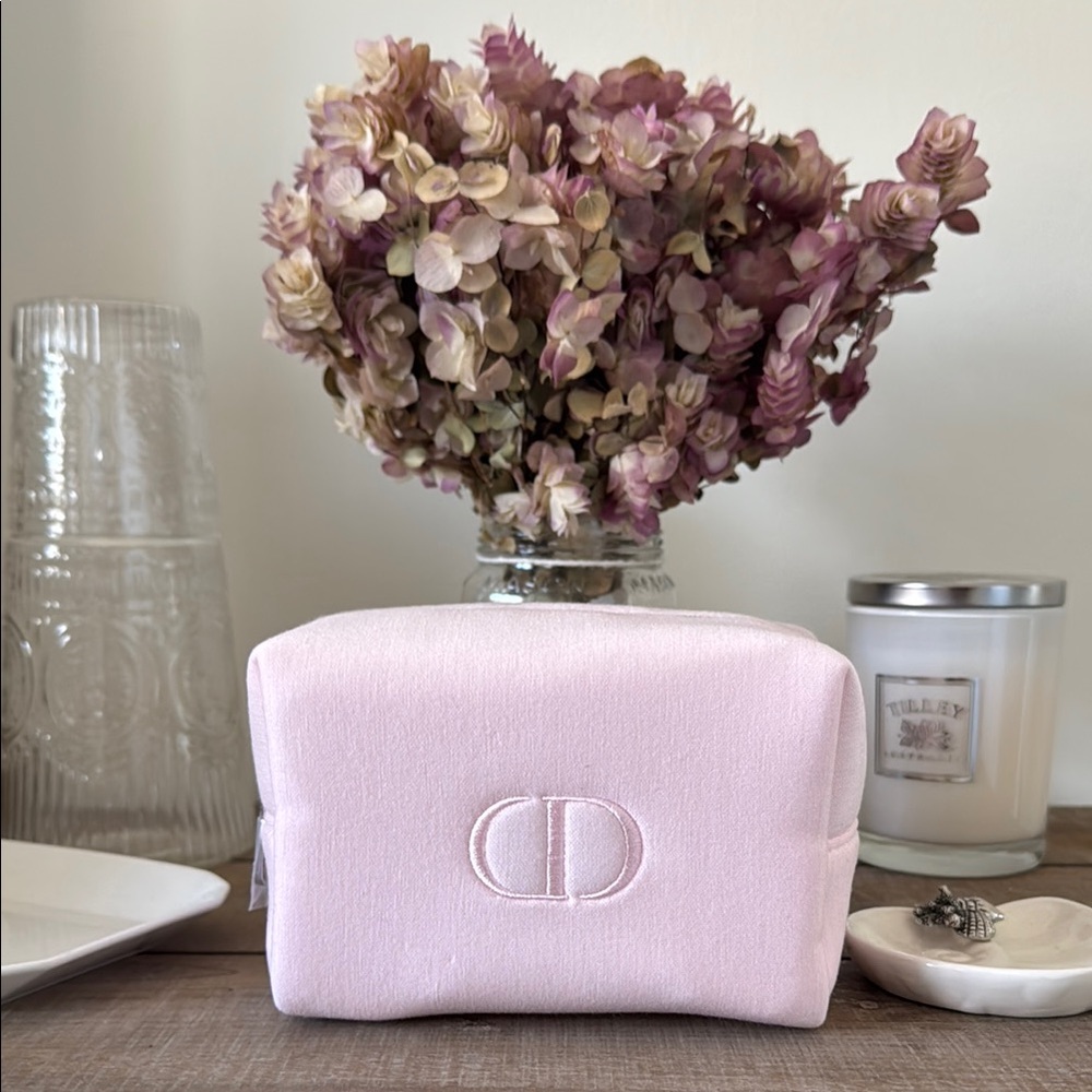 New Dior Pink Cosmetic Bag